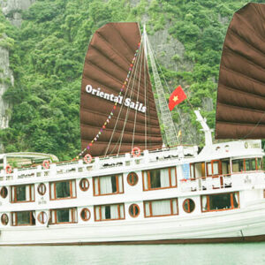 Jonque Oriental sails