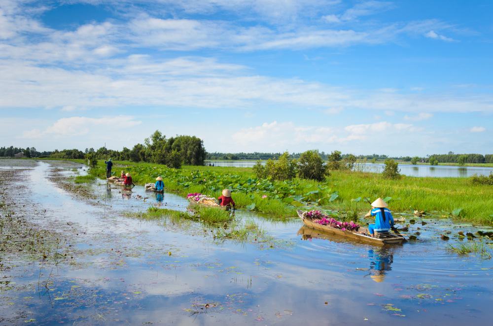 Voyage dans le delta du Mékong