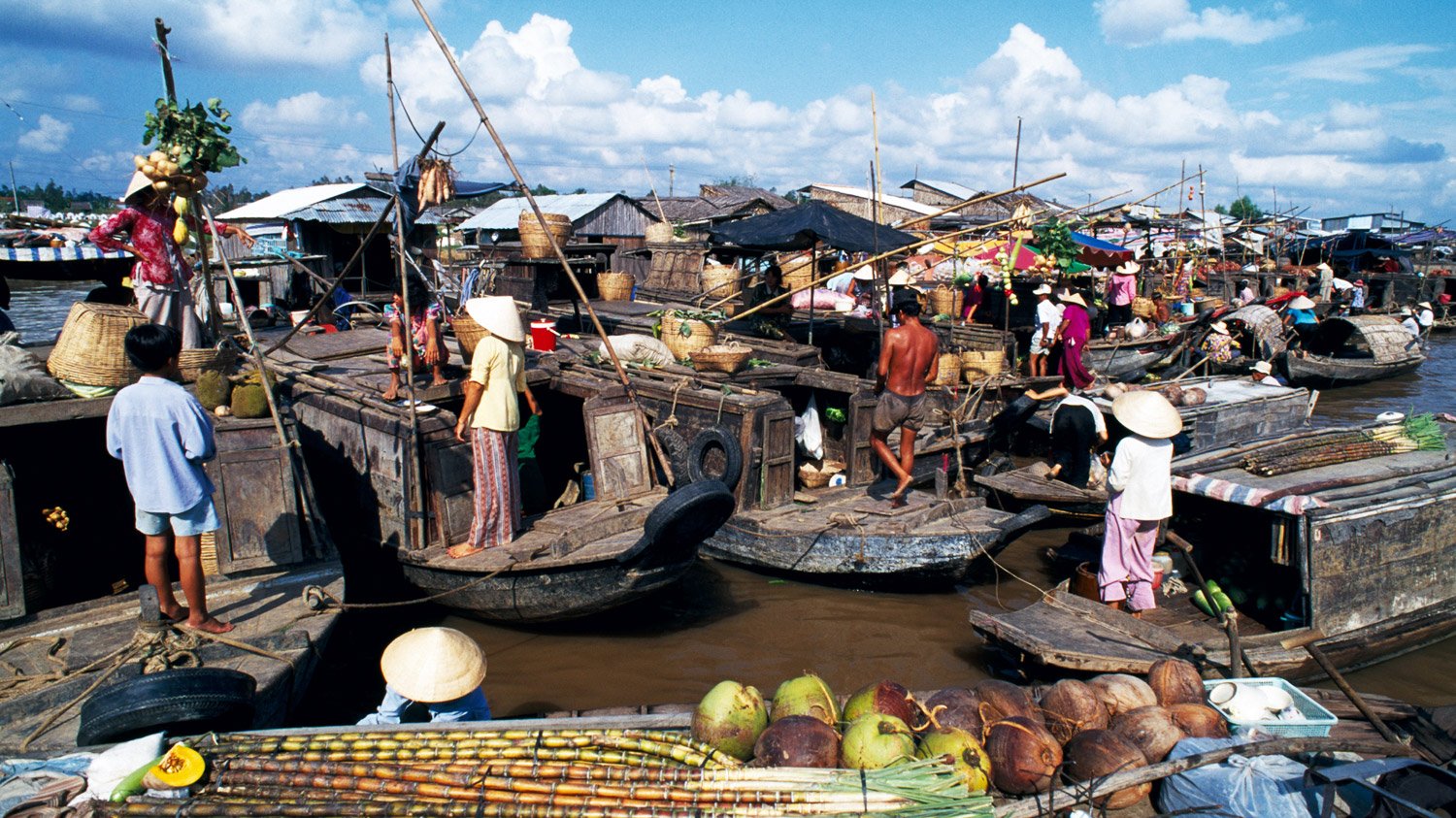 marché flottant Cai Rang