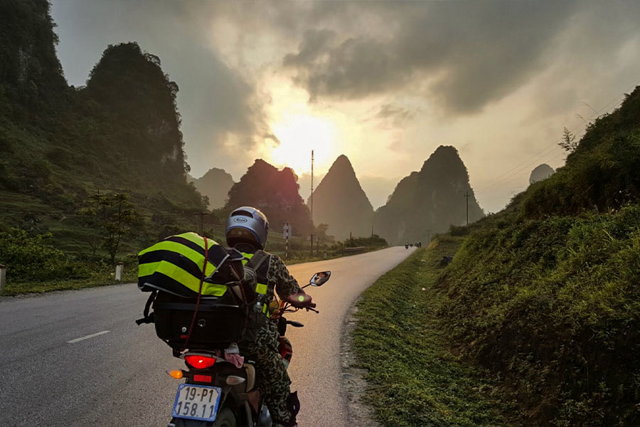 Hanoi à Ha Giang en moto