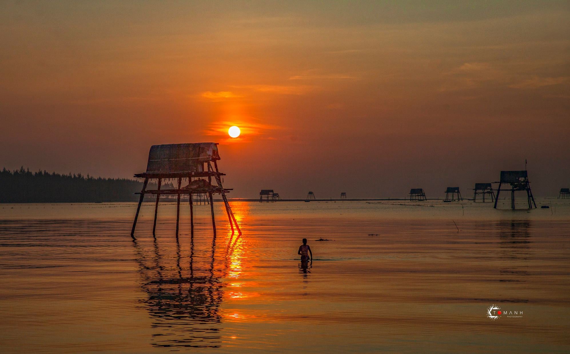 belles photos de la lagune de Tam Giang