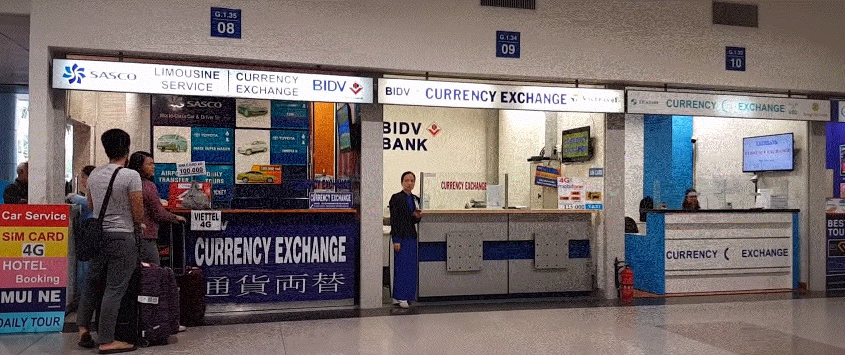 Services pratiques de l'aéroport de Tan Son Nhat