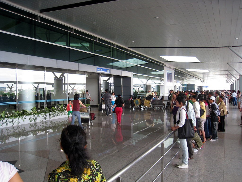 Terminal et installations de l'aéroport de Ho Chi Minh