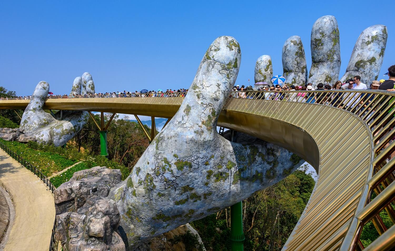 Climat et meilleure période pour visiter le pont de deux mains Vietnam