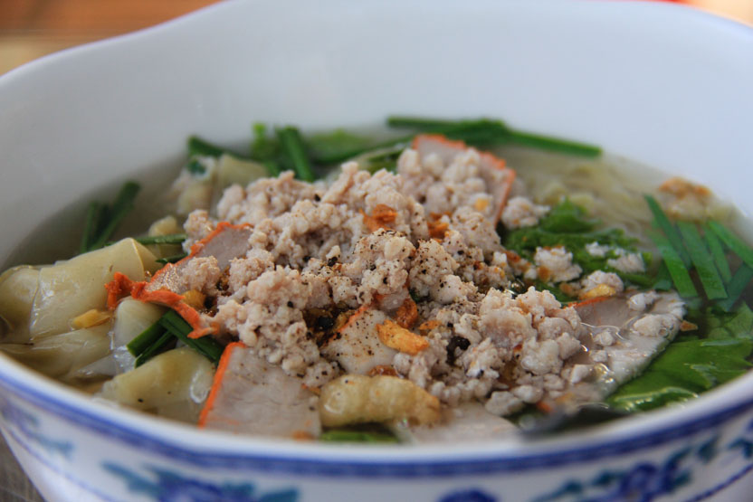 Hu Tieu – Soupe aux nouilles et au porc