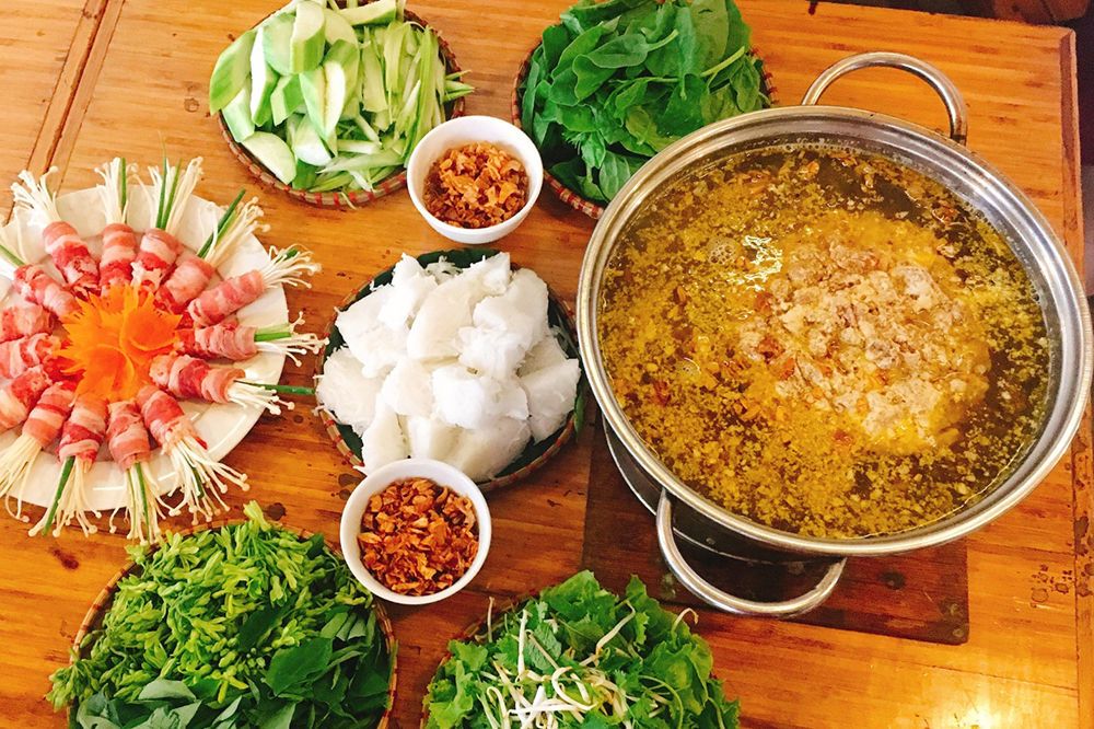 La fondue au crabe des rizières du Nord du Vietnam