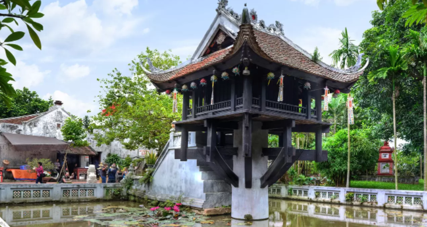 Architecture unique de la pagode au pilier unique Hanoi