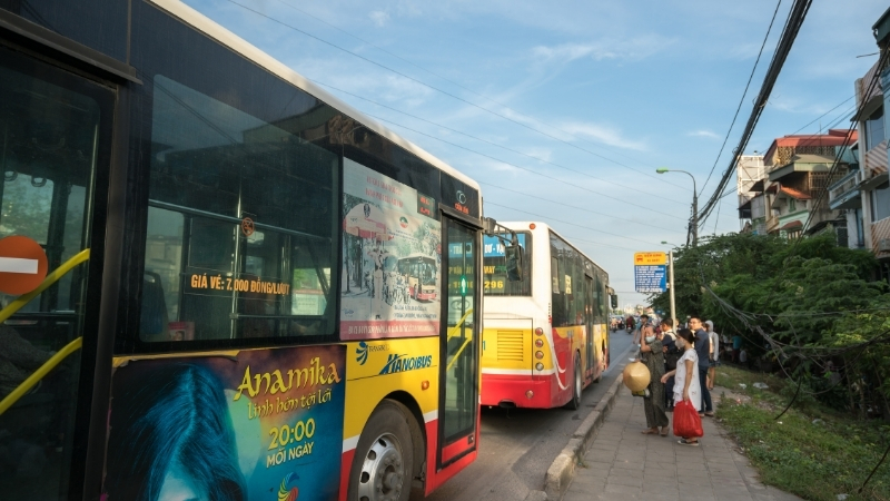Bus public local au Vietnam