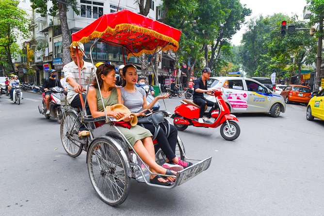 Cyclo autour du vieux quartier de Hanoi