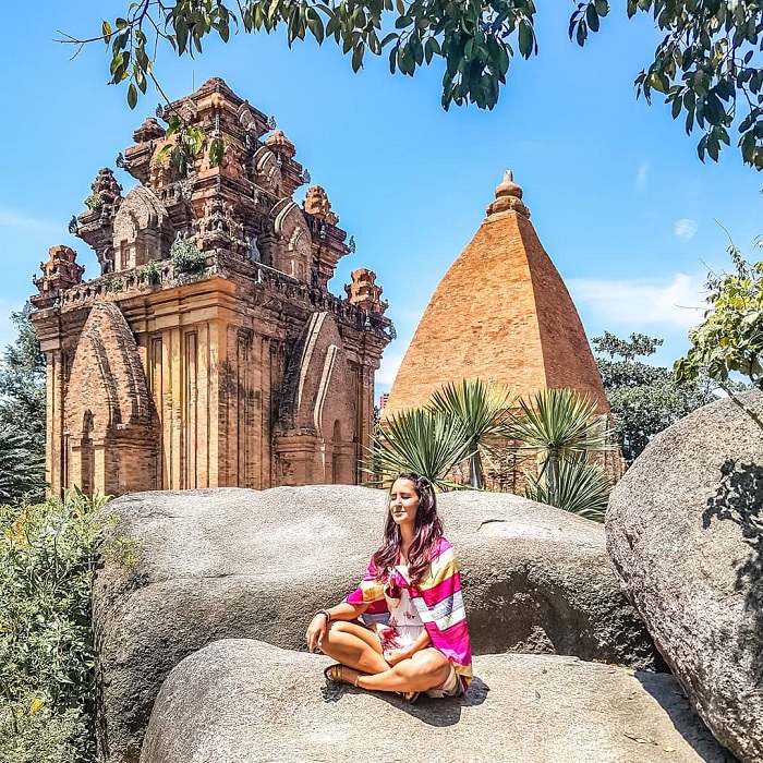 La beauté structurelle des tours Cham de Po Nagar à Nha Trang