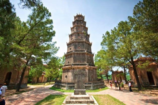 La pagode de Thien Mu la riviere huong hue