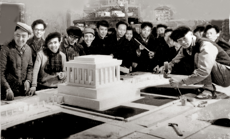 La préparation de la conception du mausolée de Ho Chi Minh