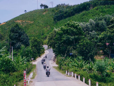 La route vers la piste Ho Chi Minh