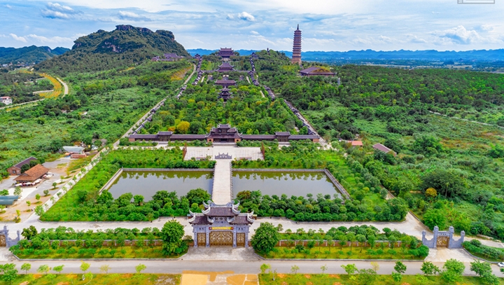 Les records asiatiques et régionaux de la pagode de Bai Dinh