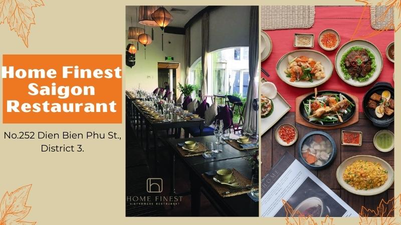 Restaurant Home Finest Saigon