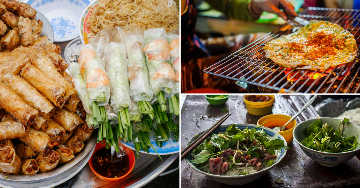 Street food Vietnam cuisine
