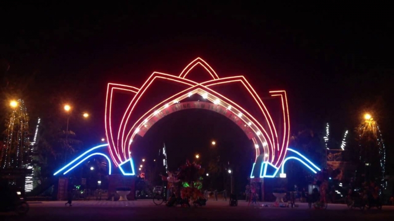 Visitez le parc Ho Chi Minh la nuit