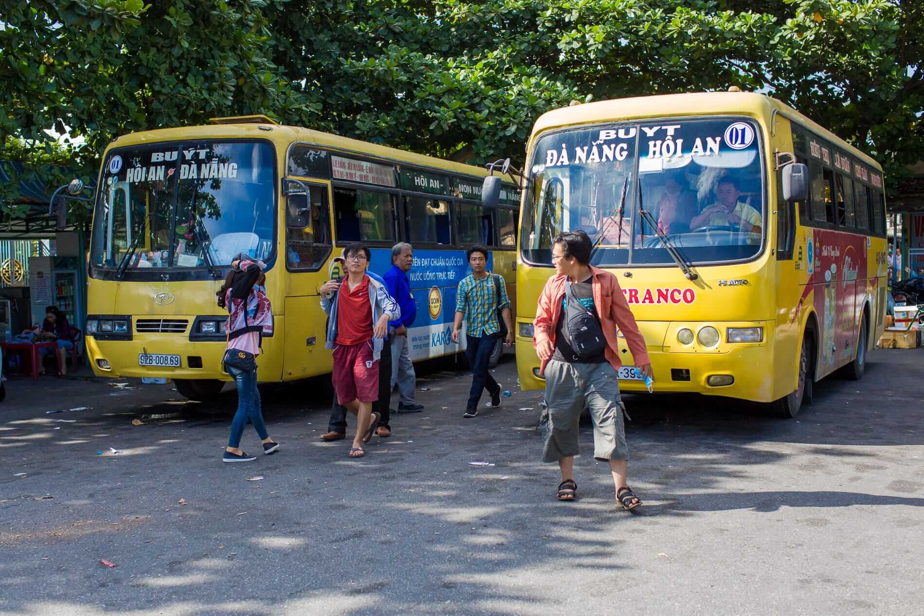 Voyager de Da Nang à Hoi An en bus