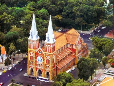 la Cathédrale de Notre Dame de Saïgon