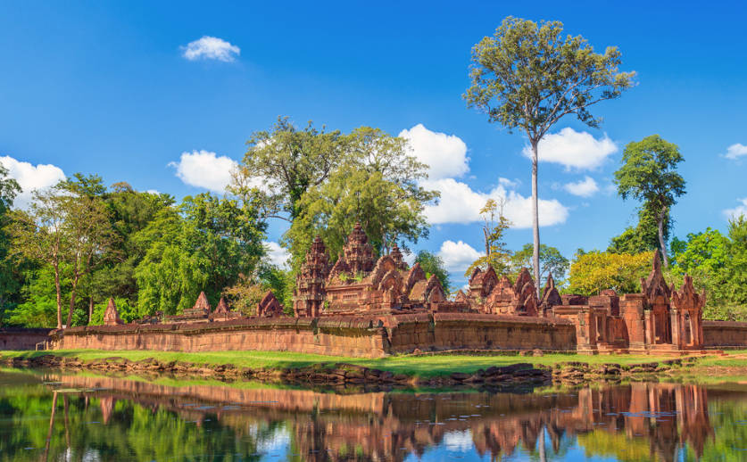 Aperçu du temple de Banteay Srei