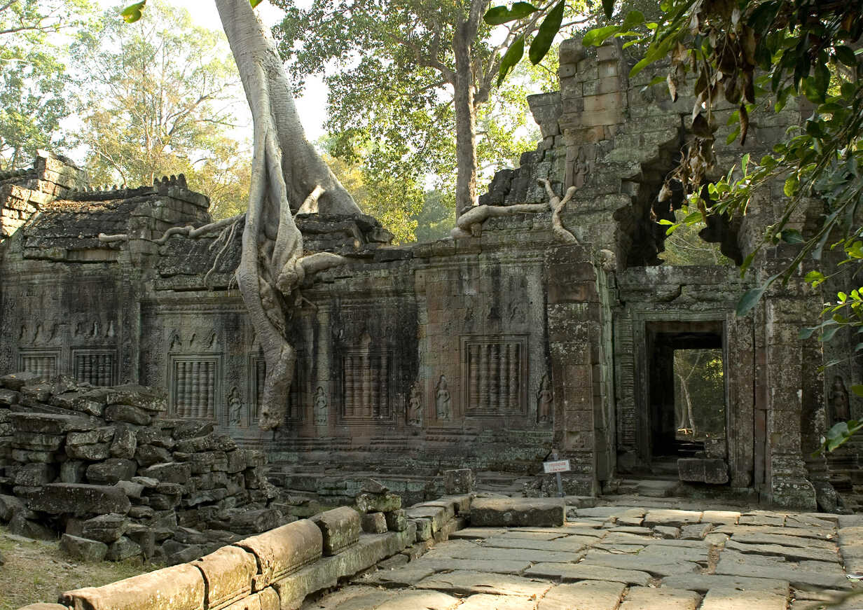 Aperçu du temple de Preah Khan