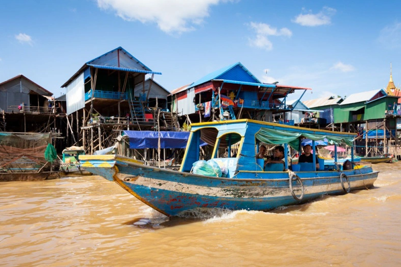 Bateau/Ferry de Phnom Penh à Siem Reap