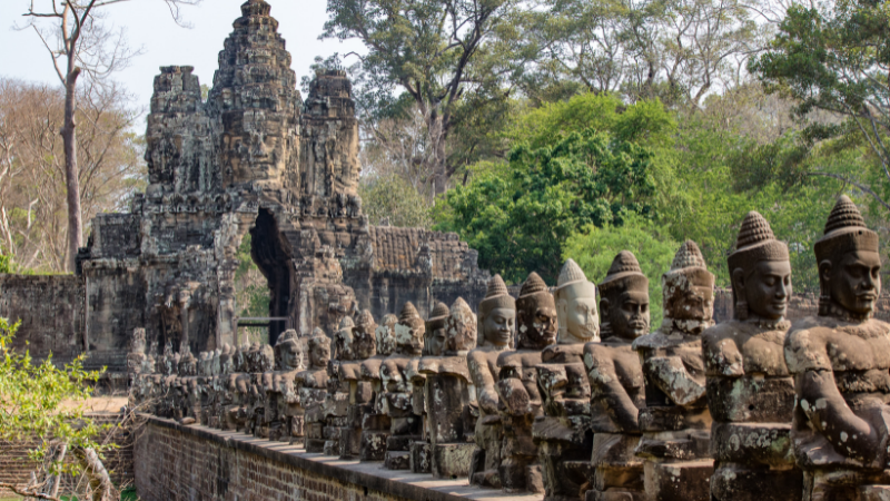 Explorer les temples du Cambodge