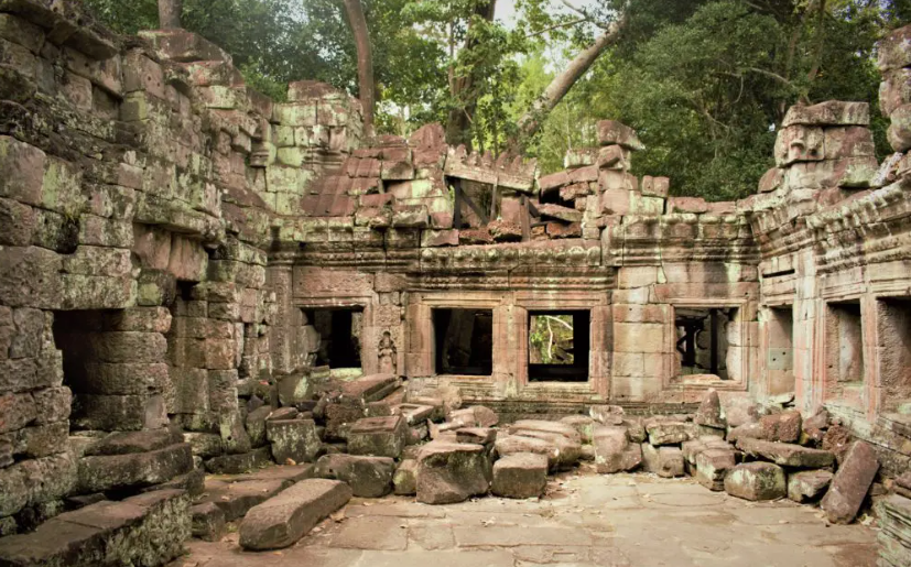 L'architecture du temple de Preah Khan