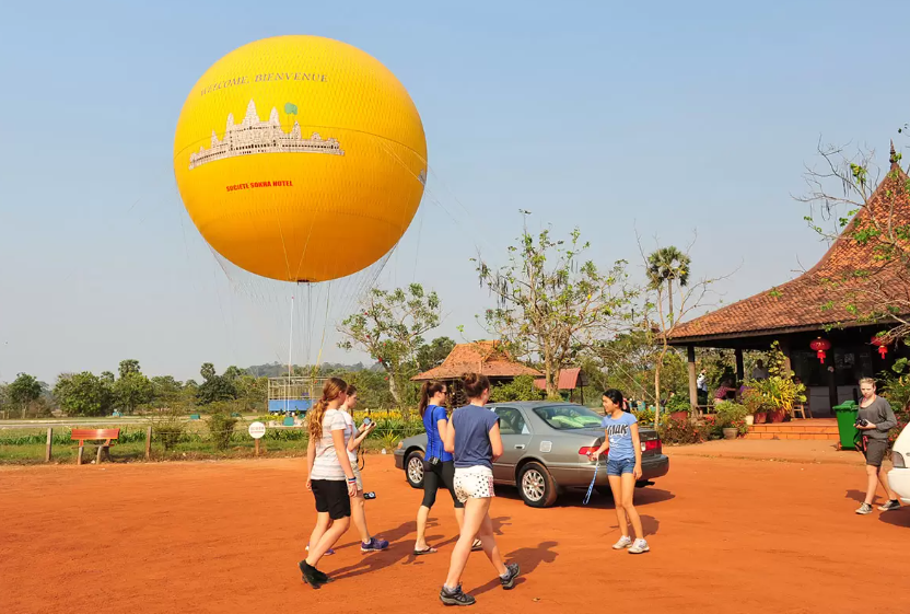Le ballon d'Angkor