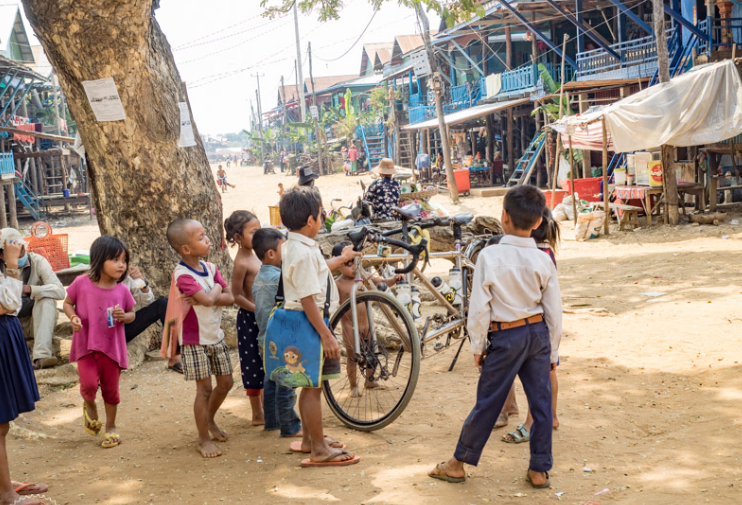 Les habitants du Tonlé Sap