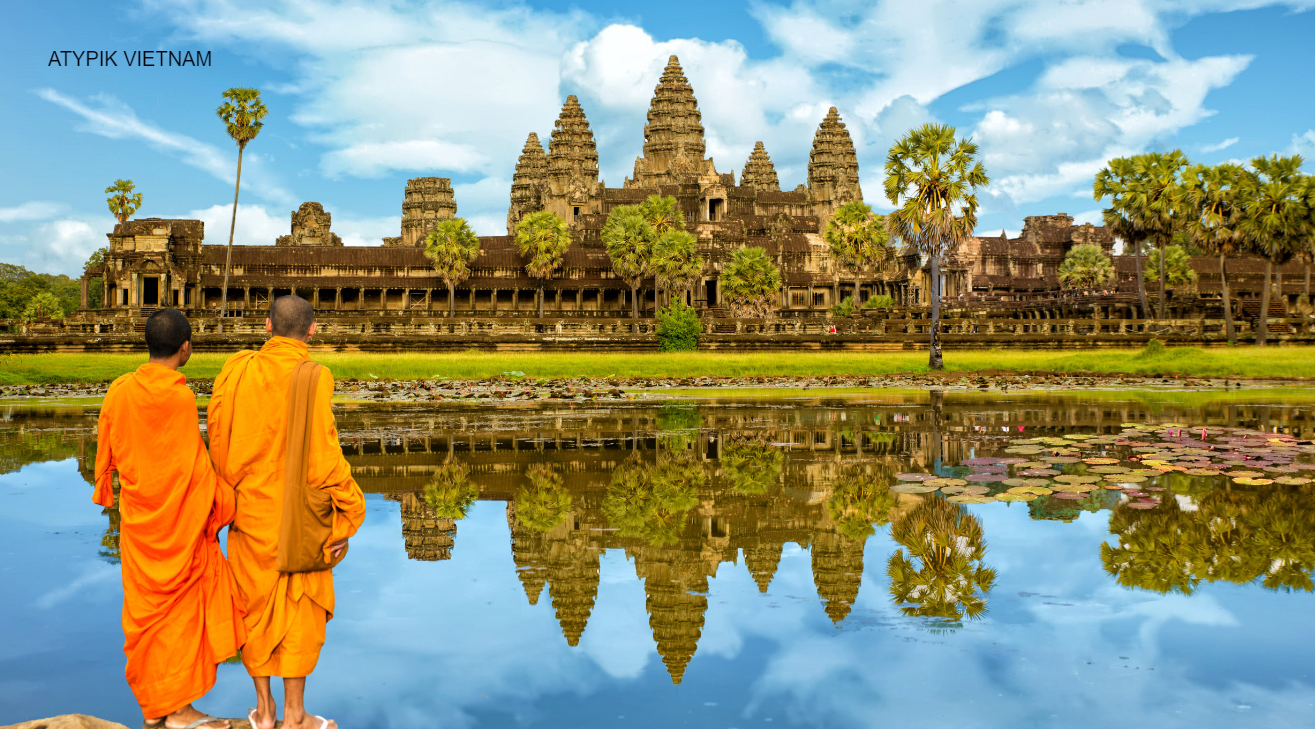 Les temples anciens du Vietnam et du Cambodge