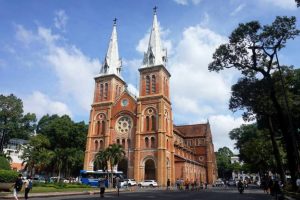 Histoire de Cathédrale Notre Dame de Saigon ho chi minh ville